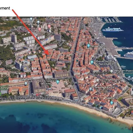 Superbe En Plein Coeur D'ajaccio Apartamento *